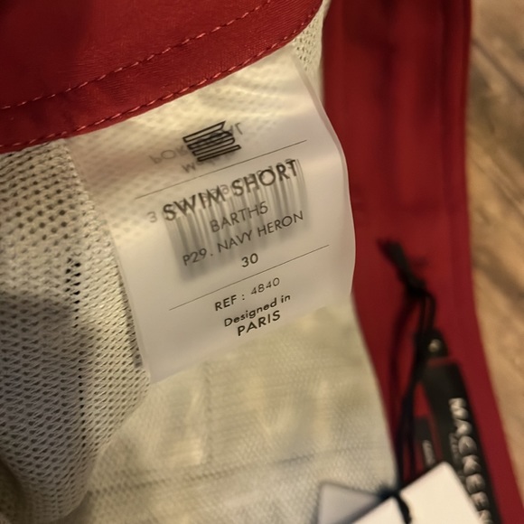 Mackeene | Barth5 Navy Heron Swim Short NWT - Picture 8 of 16